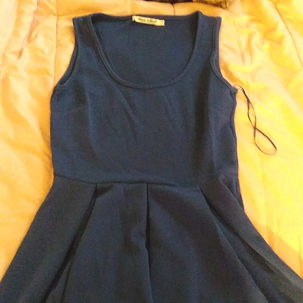 Blue mini dress by white mark size Small